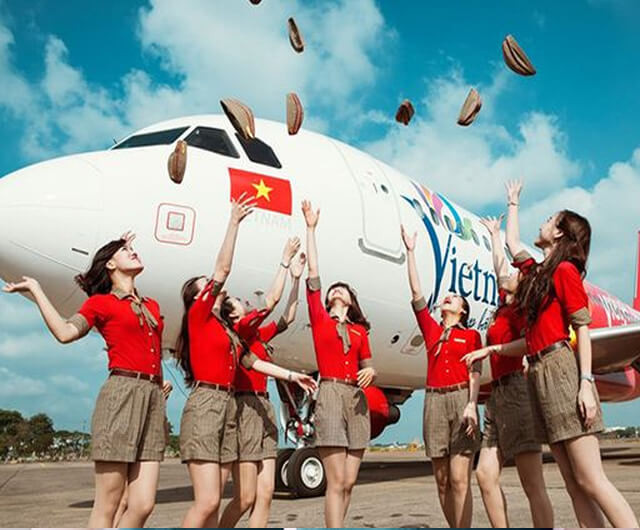 Dat cho Vietjet voi gia sieu re tai Godiva Travel